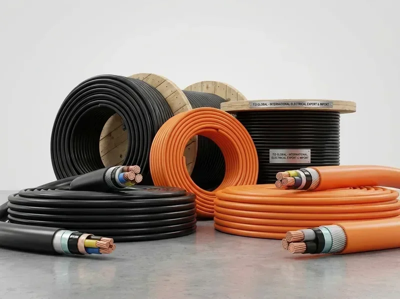 כבלי חשמל בתקן בינלאומי מתח נמוך ובינוני